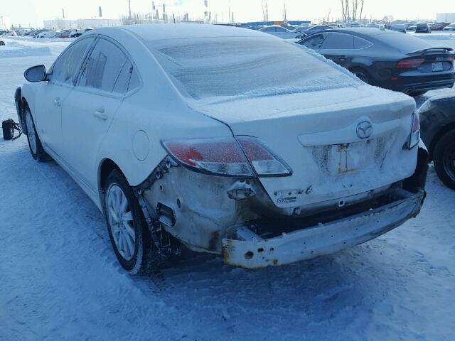 1YVHZ8BH1C5M25481 - 2012 MAZDA 6 I WHITE photo 3