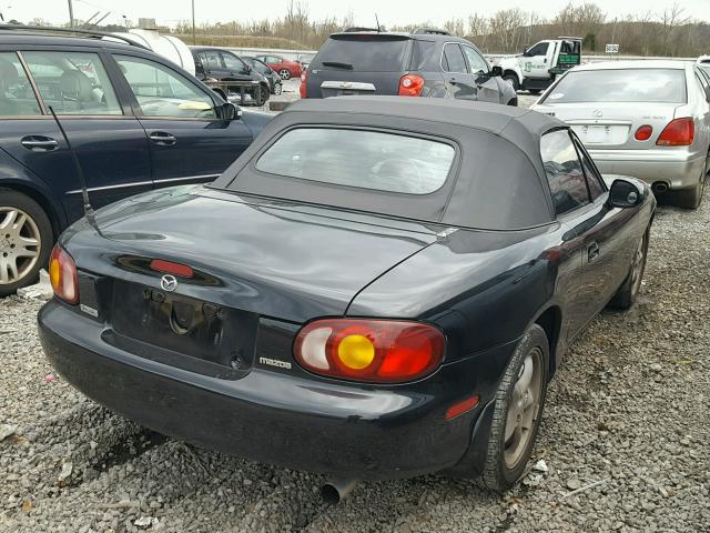 JM1NB3539Y0144145 - 2000 MAZDA MX-5 MIATA BLACK photo 4