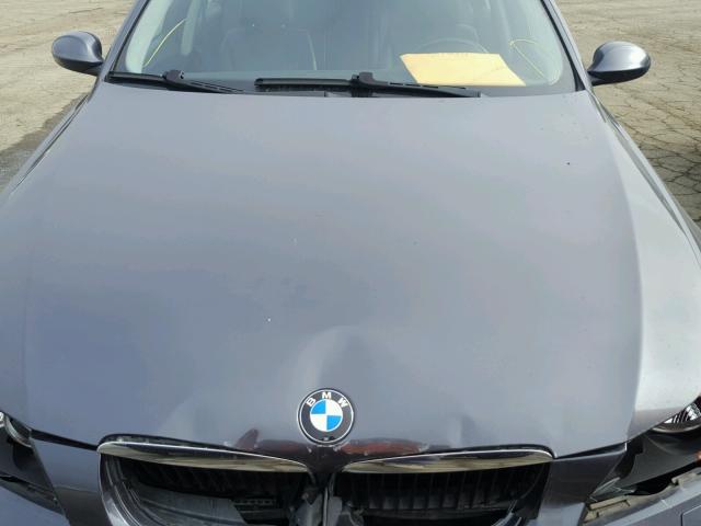 WBAVC93538K040126 - 2008 BMW 328 XI SILVER photo 7