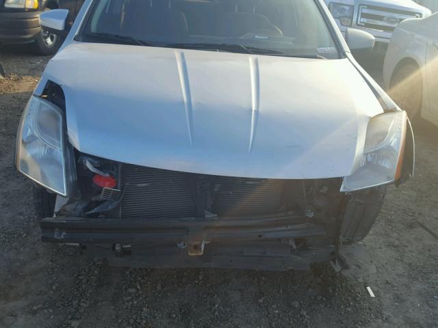 3N1AB6AP1BL725242 - 2011 NISSAN SENTRA 2.0 SILVER photo 9