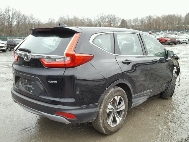 5J6RW6H30HL002312 - 2017 HONDA CR-V LX BLACK photo 4