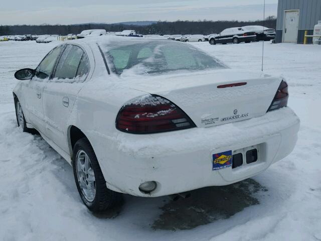 1G2NF52E84M510271 - 2004 PONTIAC GRAND AM S 白色 照片 3