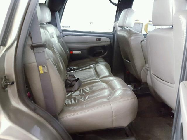 1GNEK13T51J264541 - 2001 CHEVROLET TAHOE K150 BROWN photo 6