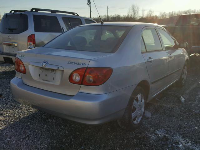 1NXBR32E27Z792126 - 2007 TOYOTA COROLLA CE SILVER photo 4