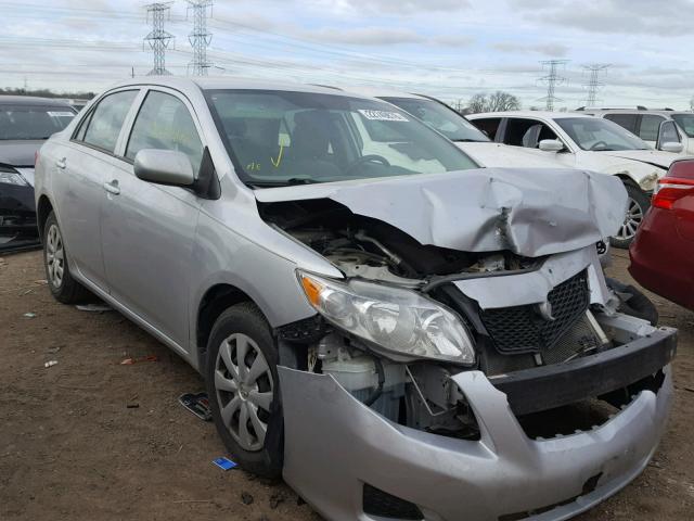 1NXBU4EE9AZ351312 - 2010 TOYOTA COROLLA BA SILVER photo 2