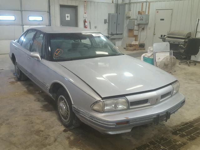 1G3HN53L1NH357591 - 1992 OLDSMOBILE 88 ROYALE GRAY photo 1