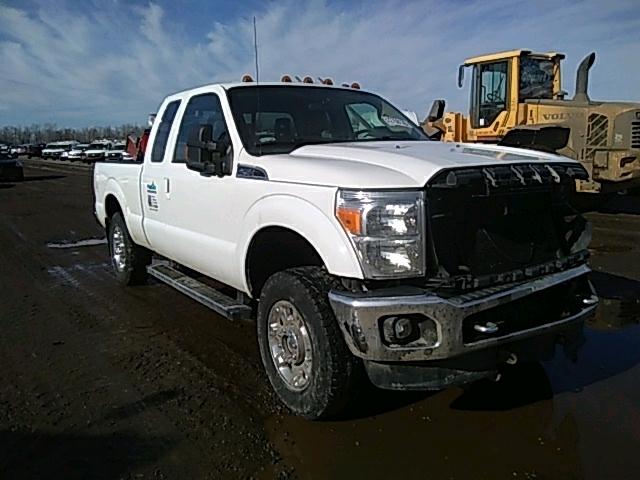 1FT7X2B66CEC53936 - 2012 FORD F250 SUPER WHITE photo 1