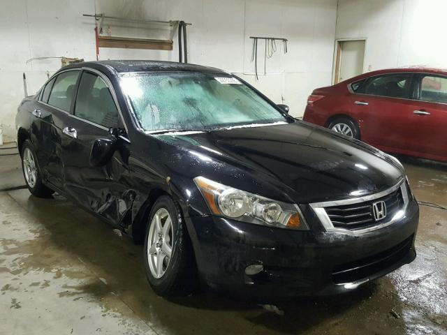 1HGCP368X9A049531 - 2009 HONDA ACCORD EXL BLACK photo 1