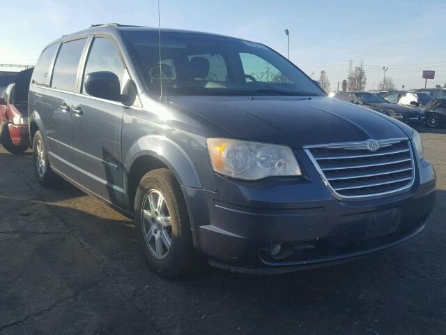 2A8HR54P68R725481 - 2008 CHRYSLER TOWN & COU BLUE photo 1