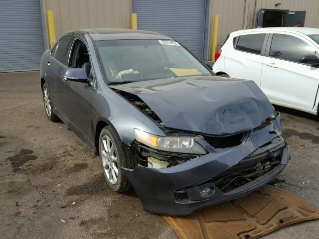 JH4CL968X7C010077 - 2007 ACURA TSX GRAY photo 1