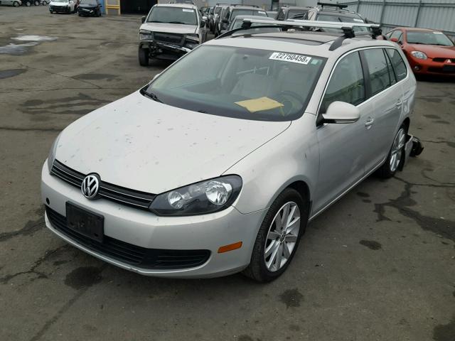 3VWPL8AJ3BM623024 - 2011 VOLKSWAGEN JETTA TDI GRAY photo 2