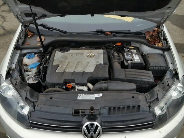 3VWPL8AJ3BM623024 - 2011 VOLKSWAGEN JETTA TDI GRAY photo 7