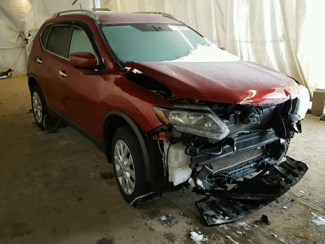 KNMAT2MV1GP594788 - 2016 NISSAN ROGUE S RED photo 1