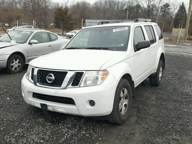 5N1AR18B78C640475 - 2008 NISSAN PATHFINDER WHITE photo 2