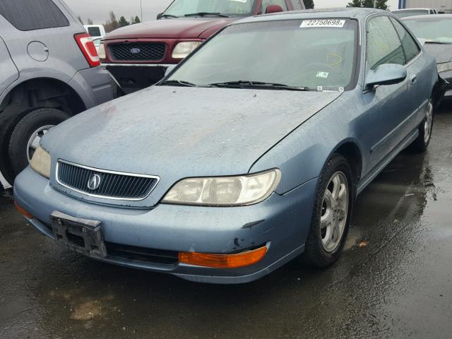 19UYA2259WL010250 - 1998 ACURA 3.0CL BLUE photo 2