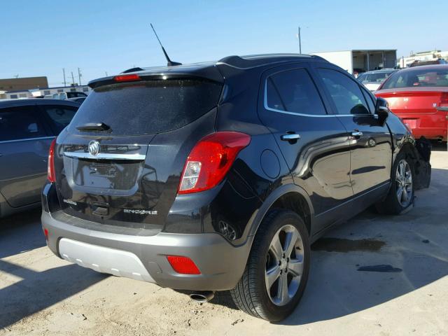 KL4CJBSB4EB782751 - 2014 BUICK ENCORE CON BLACK photo 4