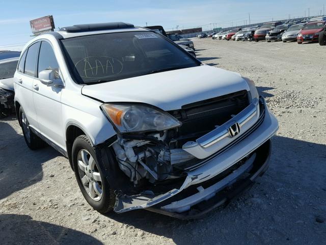 JHLRE38727C056349 - 2007 HONDA CR-V EXL WHITE photo 1