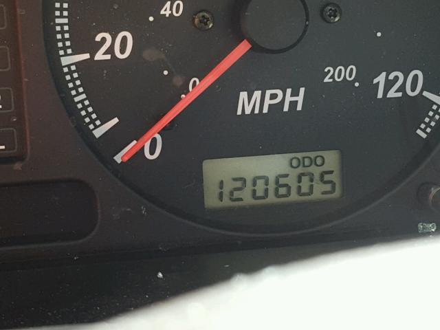 4S6CK58W414409645 - 2001 HONDA PASSPORT E BLACK photo 8