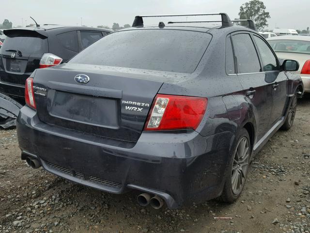 JF1GV7E6XCG024801 - 2012 SUBARU IMPREZA WR GRAY photo 4