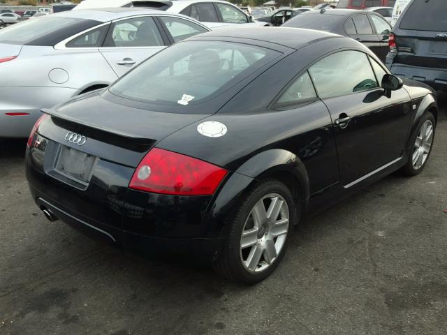 TRUSC28N431022213 - 2003 AUDI TT BLACK photo 4