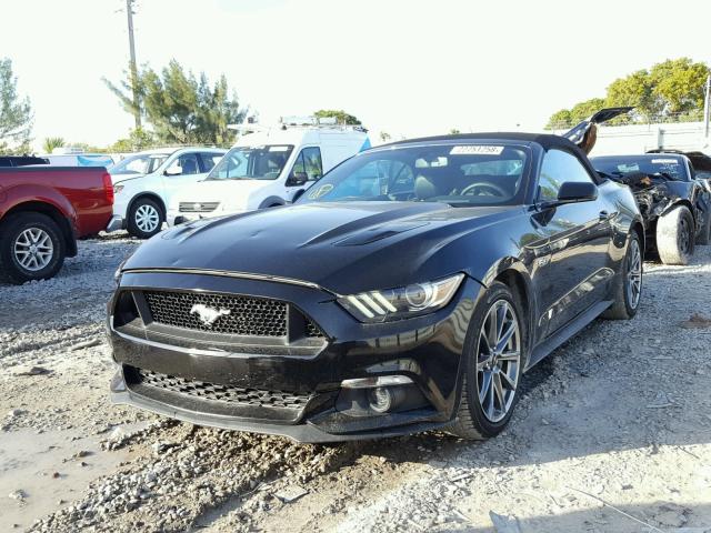 1FATP8FF5H5313522 - 2017 FORD MUSTANG GT BLACK photo 2