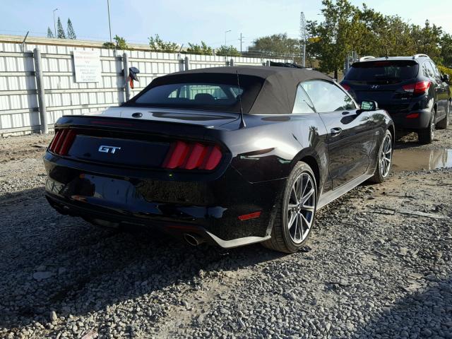 1FATP8FF5H5313522 - 2017 FORD MUSTANG GT BLACK photo 4