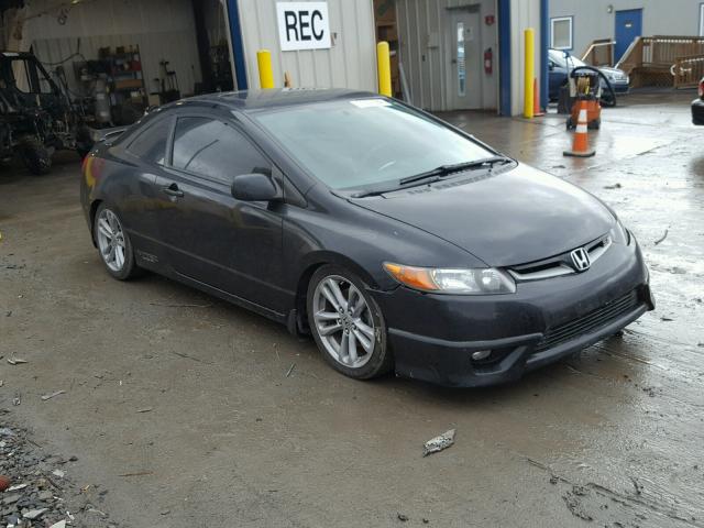 2HGFG21507H704847 - 2007 HONDA CIVIC SI BLACK photo 1