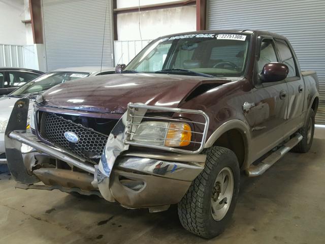 1FTRW08L53KD42105 - 2003 FORD F150 SUPER TWO TONE photo 2