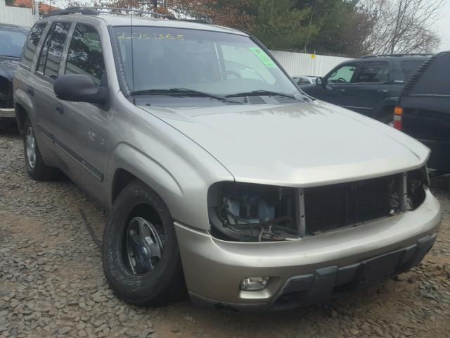 1GNDT13S522474858 - 2002 CHEVROLET TRAILBLAZE TAN photo 1