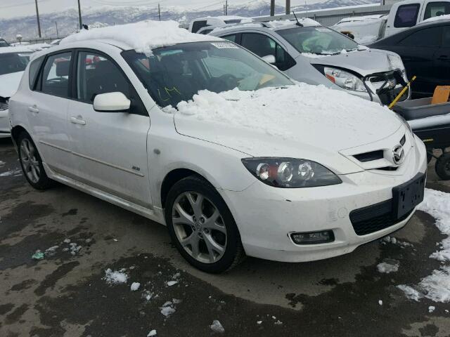 JM1BK343091188129 - 2009 MAZDA 3 S WHITE photo 1