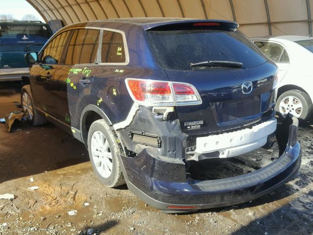 JM3TB28Y670110663 - 2007 MAZDA CX-9 BLUE photo 3