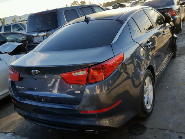 5XXGM4A71FG483253 - 2015 KIA OPTIMA LX GRAY photo 4