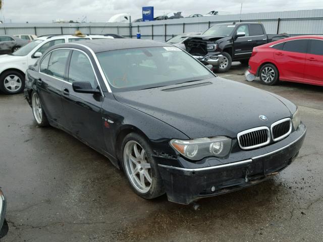 WBAGN83514DK11189 - 2004 BMW 760 LI BLACK photo 1