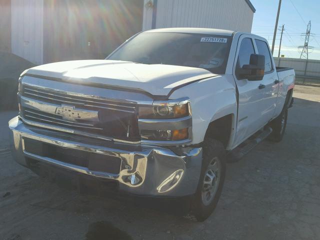 1GC1CUEG3HF112583 - 2017 CHEVROLET SILVERADO WHITE photo 2