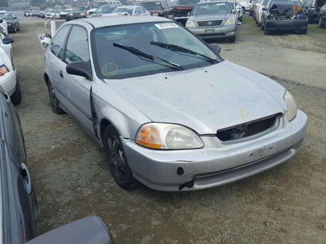 2HGEJ6420WH103281 - 1998 HONDA CIVIC CX SILVER photo 1