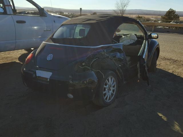 3VWCM21YX4M309248 - 2004 VOLKSWAGEN NEW BEETLE 黑色 照片 4