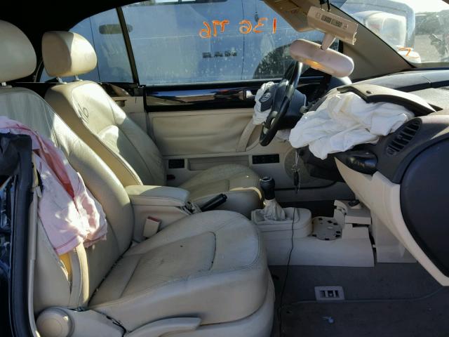 3VWCM21YX4M309248 - 2004 VOLKSWAGEN NEW BEETLE 黑色 照片 5