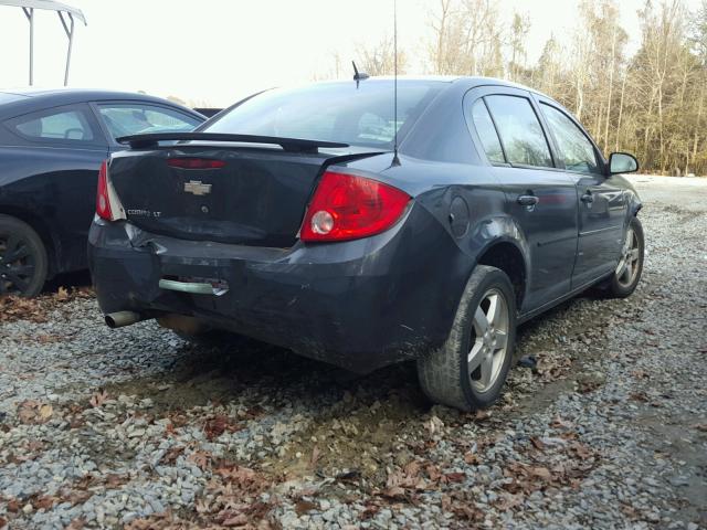 1G1AL58F087219778 - 2008 CHEVROLET COBALT LT BLUE photo 4