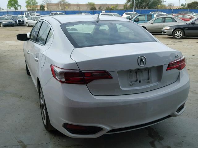 19UDE2F71GA011842 - 2016 ACURA ILX PREMIU WHITE photo 3