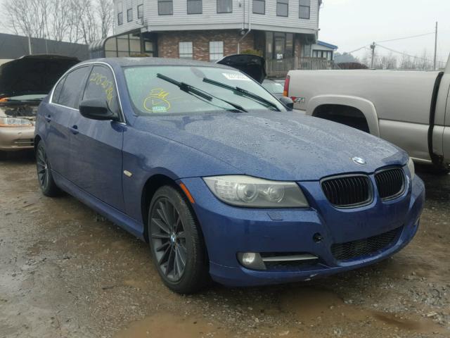 WBAPL5C53BA742526 - 2011 BMW 335 XI BLUE photo 1