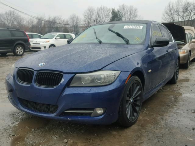 WBAPL5C53BA742526 - 2011 BMW 335 XI BLUE photo 2