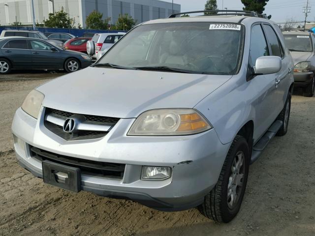 2HNYD189X4H515034 - 2004 ACURA MDX TOURIN GRAY photo 2