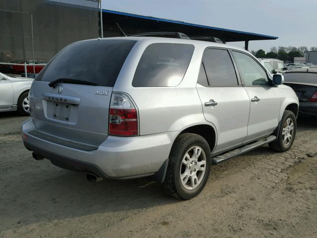 2HNYD189X4H515034 - 2004 ACURA MDX TOURIN GRAY photo 4