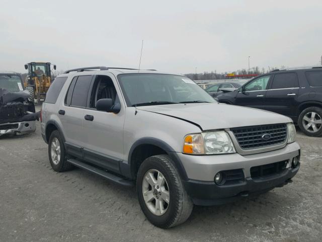 1FMDU73WX3ZB03484 - 2003 FORD EXPLORER X SILVER photo 1