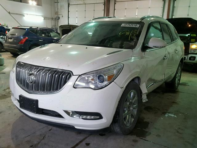 5GAKVCKD1EJ224294 - 2014 BUICK ENCLAVE WHITE photo 1