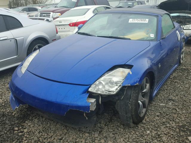 JN1AZ36A76M450101 - 2006 NISSAN 350Z ROADS BLUE photo 2