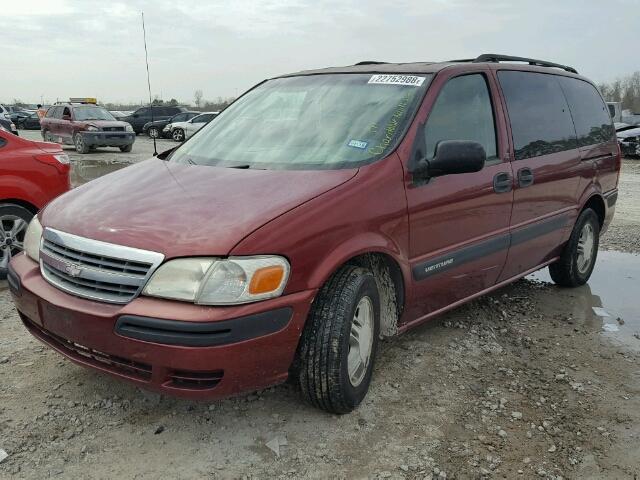 1GNDX03E83D301916 - 2003 CHEVROLET VENTURE BURGUNDY photo 2