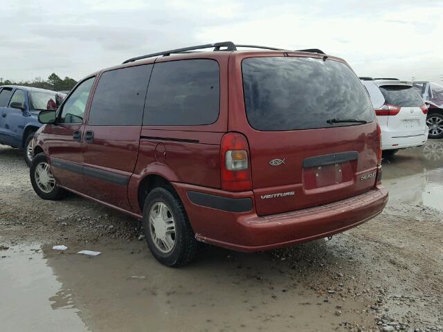 1GNDX03E83D301916 - 2003 CHEVROLET VENTURE BURGUNDY photo 3