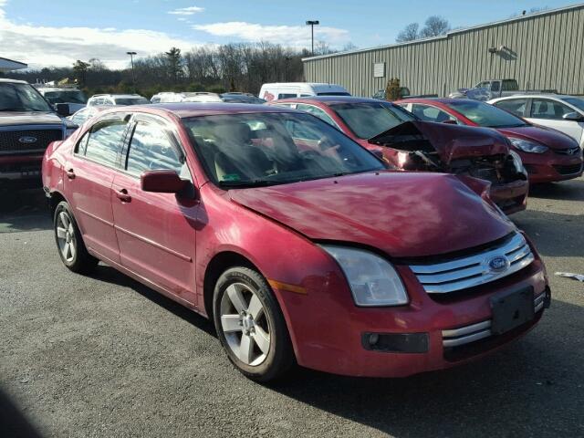 3FAFP07Z86R211990 - 2006 FORD FUSION SE RED photo 1