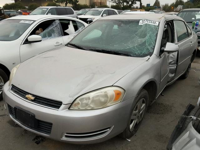 2G1WB58K869270799 - 2006 CHEVROLET IMPALA LS SILVER photo 2